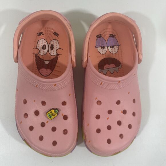 SpongeBob SquarePants Patrick Star Crocs Men’s 5 Women’s 7 - Picture 6 of 12